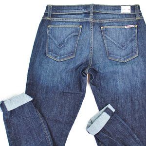 Women's Hudson Krista Super Skinny Jeans Size 30x28 Dark Wash Designer Denim EUC